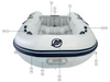 Spares for Quicksilver ALU-RIB PVC 380/420 Inflatable Boat