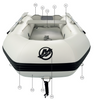 Spares for Quicksilver TENDY 200/240 Inflatable Boat