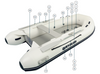 Spares for Quicksilver AIRDECK 250/300/320 Inflatable Boat