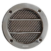 VETUS Round air suction vent type 110, with stainless steel (AISI316) grille and synthetic housing