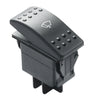 VETUS three-position rocker switch for windscreen wipers, (OFF-1-2)