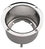 VETUS Adaptor flange, stainless steel for HTP pump, 78 mm depth