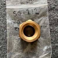 Prop Nut 1" BSF in Manganese Bronze - PROP NUT 1" BSF