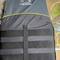 Typhoon 4 Buckle Waterski Jacket Grey/Black SMALL Adult