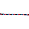 Kingfisher 12mm Red/Black/Blue Mooring Rope & Large Eye Splice (10m)