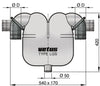 VETUS gas/water separator, 75mm rotating connections, 50mm drain (LGS7550)