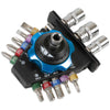 Laser Tools Palm Ratchet Kit with 1/4" Drive (15-Piece) LT-6764 6764