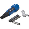 Laser Tools Electric Screwdriver Set with LED Light (11-Piece) LT-7985 7985