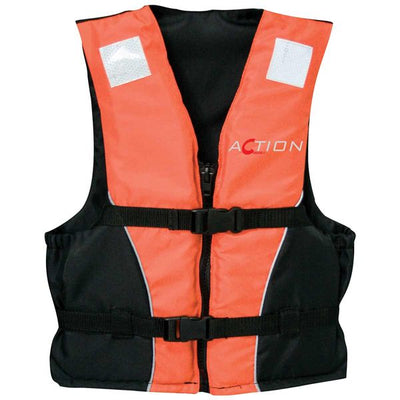 Lalizas Action Buoyancy Aid 50Ν ISO Adult 40-70kg Orange/Black LZ-71061 71061
