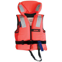 Lalizas Foam Lifejacket 150N ISO Adult 50-70kg Fluorescent Orange LZ-71086 71086