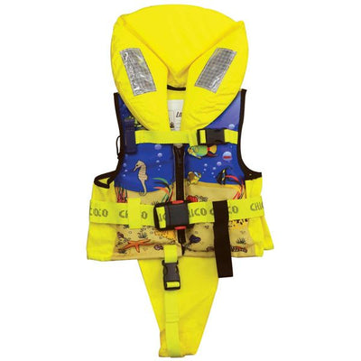 Lalizas Chico Foam Lifejacket 100N ISO Baby 3-10kg Yellow/Blue