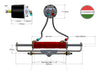 Hydrodrive MF350W plus Outboard Hydraulic Steering System Kit with fixed cylinder The Hydraulic Pump comes with Anti-Feedback Valve and Automatic Pilot Connection Port