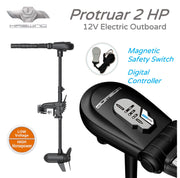 HASWING Protruar 2HP Electric Outboard 12V with Digimax Controller