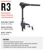 MotorGuide R3 -45 HT 45lb THRUST  36" 12V 09MT Electric Outboard Engine