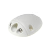 SE7 – side-entry waterproof twin cable gland - for TWIN cable sizes 3 to 6mm x 2 - white plastic