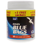Elsan Blue Bags Toilet Sachets (18 Sachets) TC-050 +BAG15
