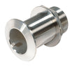 VETUS Thru-hull, stainless steel, chamfered flange, machined finish, G1¼