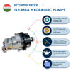 Hydrodrive MU50TF MRA Inboard Hydraulic system for boats up to 10 m (33ft), with auto-lubricating IGUBAL® spherical bearing support