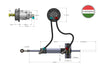 Hydrodrive MU50TF MRA Inboard Hydraulic system for boats up to 10 m (33ft), with auto-lubricating IGUBAL® spherical bearing support
