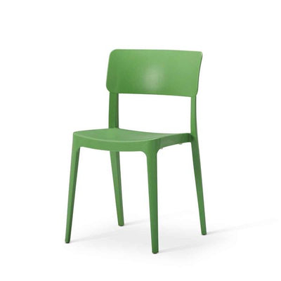 Vivo Polypropylene Side Chair for Contract Use - Avocado