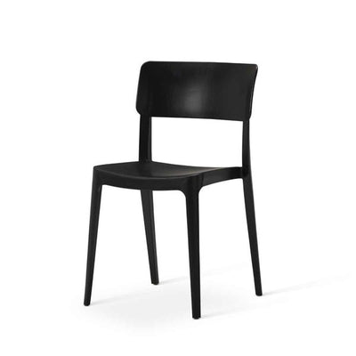 Vivo Polypropylene Side Chair for Contract Use - Black