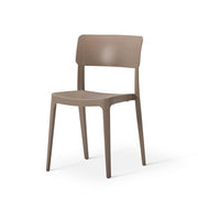 Vivo Polypropylene Side Chair for Contract Use - Jute
