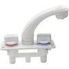 Whale Elegance Faucet/Shower Mixer White - ChasNewensMarine