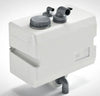 VETUS Bulkhead mounted waste water tank, 25lt, horizontal version