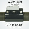 Clamcleat CL105 - Boom Clamp for CL244 Cleat