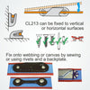 Clamcleat CL213 Fine Line (Starboard)