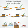 Clamcleat CL219 - Racing Vertical Cleat