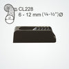 Clamcleat CL228 - Vertical Cleat with Integral Fairlead
