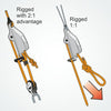 Clamcleat CL253 Trapeze & Vang Cleat