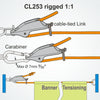 Clamcleat CL253 Trapeze & Vang Cleat