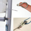 Clamcleat CL5001 - Q-Lok. Quickly adjust rope length.