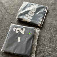 Navy Dirty Linen Bag ~ 80 x 50 cms  Fun logo