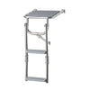 Platform Ladder,Inox 316, with 2 Plastic Steps by Lalizas