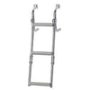 Foldable Ladder for Narrow Transom, 2+1 Steps,Inox 316 by Lalizas