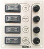 Switch panel SP by Lalizas 3, 4, 9, or 12 switches