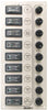 Switch panel SP by Lalizas 3, 4, 9, or 12 switches