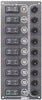 Switch panel SP by Lalizas 3, 4, 9, or 12 switches