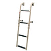 Folding ladder for transom, Stainless Steel 316 by Lalizas