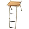 Platform with folding ladder, Stainless Steel 316 by Lalizas