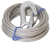 Winch cable with forged snap hook, heavy duty by Lalizas