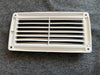 Ventilation Shaft Grilles Cover, 206x106mm & 16mm deep at centre by Lalizas
