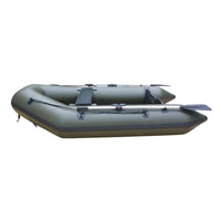 WavEco FI 270 - Solid Transom Olive Green Inflatable Dinghy with Airdeck Floor - 2.7 metres