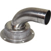 Vetus Stainless Steel Breather Nipple (Angled / 38mm Hose)
