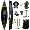 VETUS Inflatable kayak "BRAZOS 1", black, 1 pers.