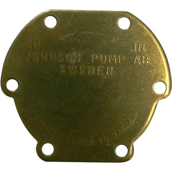 Johnson End Cover F4B-9 62mm Across Flats 6-Hole