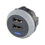 Alfatronix Powerverter USB Charger 12/24V DC 5V DC 2 x Output